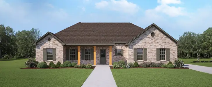 New construction Single-Family house 1013 Gatlin Cir, Springtown, TX 76082 plan Shelby - image