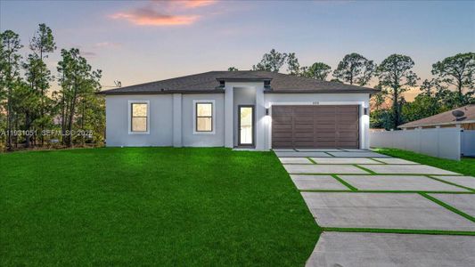 New construction Single-Family house 926 Winters St E, Lehigh Acres, FL 33974 - image