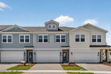 New construction Townhouse house 342 Cherry Elm Dr, St. Augustine, FL 32092 plan Bellflower - image