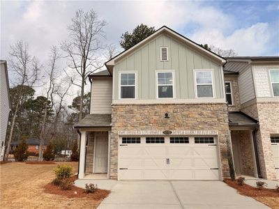 New construction Townhouse house 6732 Armonia Dr Sw, Mableton, GA 30126 plan Foxglove - image