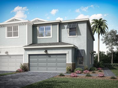 New construction Townhouse house 3570 Nw Solange Ct, Jensen Beach, FL 34957 Eastwind- photo 0 0