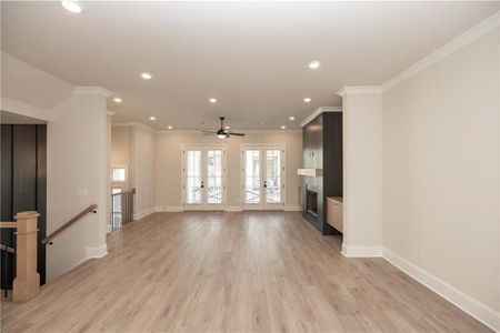 New construction Townhouse house 275 Briscoe Way, Unit 3, Alpharetta, GA 30009 The Chaucer- photo 13 13