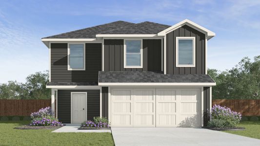 New construction Single-Family house 9819 De Allende Path, San Antonio, TX 78221 plan The Franklin - image