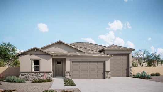 New construction Single-Family house 13781 S Marrs Ranch Rd, Vail, AZ 85641 plan Marigold - image