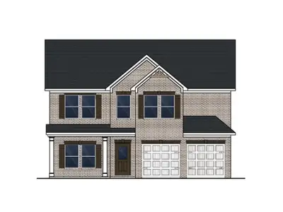 New construction Single-Family house 344 Jarrett St, Fairburn, GA 30213 plan Sinclair - image