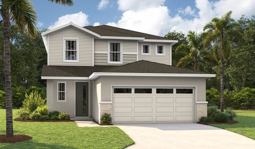 New construction Single-Family house 6287 Golden Beach Drive, Apollo Beach, FL 33572 Hawthorn- photo 0