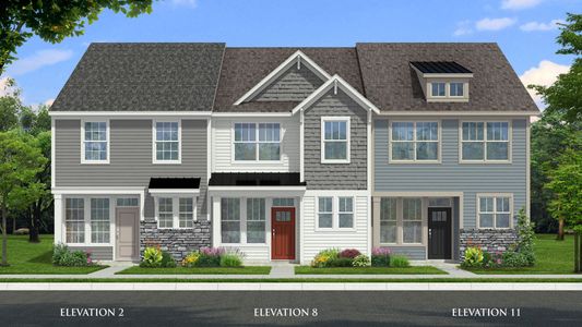 New construction Townhouse house 4131 Walking Ridge Rd, Charlotte, NC 28208 Rochester- photo 0 0