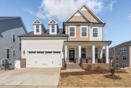 New construction Single-Family house 3028 Cave Junction Sta, New Hill, NC 27562 - image