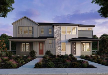 New construction Duplex house 8739 Whiteclover St, Littleton, CO 80125 - image