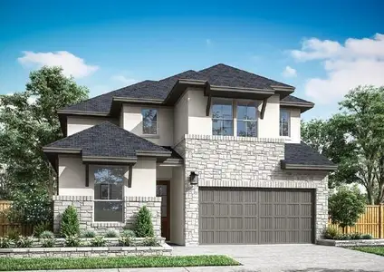 New construction Single-Family house 5166 Enchanted Pine Ct, Spring, TX 77386 plan Whimbrel - image