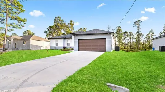 New construction Single-Family house 1110 Garibaldi St E, Lehigh Acres, FL 33974 - image