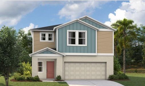 New construction Single-Family house 6027 Prairie Run, Haines City, FL 33844 plan Valencia - image
