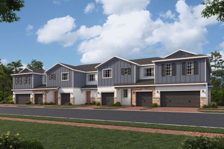 New construction Townhouse house 5207 Tyson Ranch Boulevard, Orlando, FL 32824 - photo 0