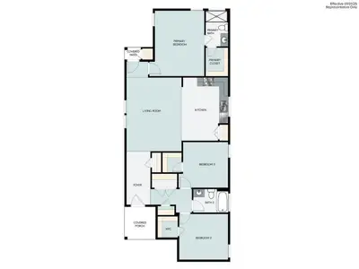 New construction Single-Family house 2963 Winding Creek Rd, Kyle, TX 78640 plan 1191 Casetta - image 5