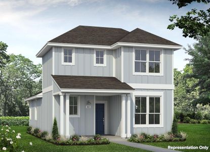 New construction Single-Family house 187 Cider Creek Dr, Elgin, TX 78621 plan Harvest Ridge 1501 - image