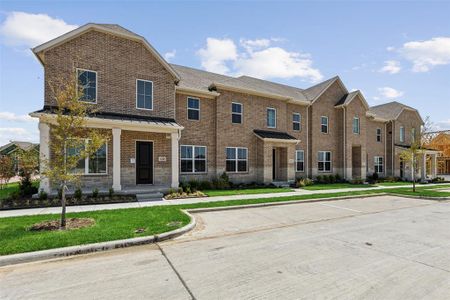 New construction Townhouse house 1228 Porter Street, Allen, TX 75013 HENRY- photo 1 1