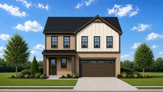New construction Single-Family house 208 Indian Creek Rd, Locust Grove, GA 30248 plan Hanson - image