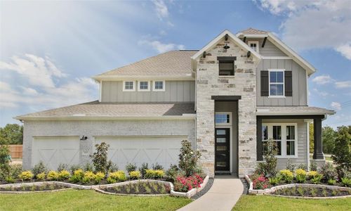 New construction Single-Family house 5803 Dublin Ln, Pearland, TX 77581 Premier Series - Rosewood- photo 0