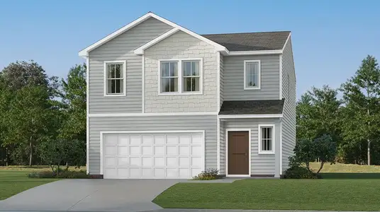 New construction Single-Family house 889 Parkside Blvd, Portland, TN 37148 plan Bradford - image