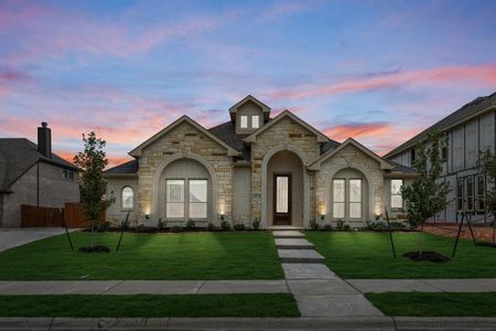 New construction Single-Family house 4410 Bel Air Dr, Midlothian, TX 76065 Ridgepoint- photo 0