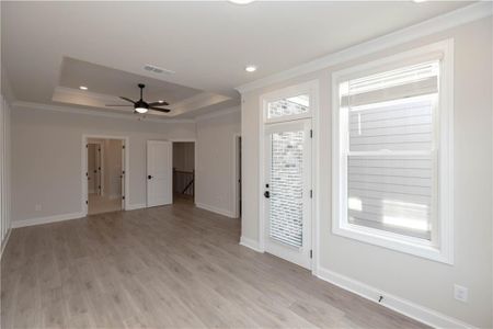 New construction Townhouse house 540 Fisher Dr, Unit 46, Alpharetta, GA 30009 The Chamberlain- photo 36 36