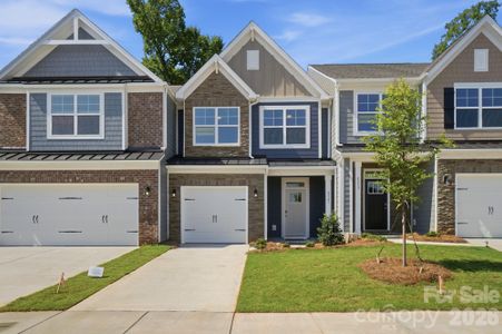 New construction Townhouse house 4347 Black Ct, Harrisburg, NC 28075 plan Ashland - image