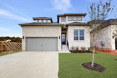 New construction Single-Family house 152 Bishop Wood Rd, Dripping Springs, TX 78620 plan Dexter - Capital Series - image