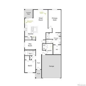 New construction Duplex house 5036 N Tempe St, Aurora, CO 80019 - image