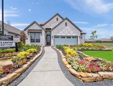 New construction Single-Family house 26322 Aurora Sky Road, Hockley, TX 77447 Middleton- photo 0