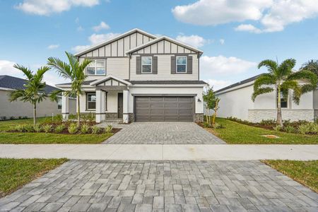 New construction Single-Family house 11277 Nw Blockbird Dr, Port St. Lucie, FL 34987 plan Prato - image