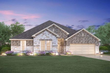 New construction Single-Family house 615 Millicent Lakes Drive, Willis, TX 77378 Sabine - 50' Premier Smart Series- photo 0