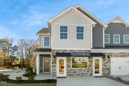 New construction Townhouse house 734 Apple Churn Dr, Fuquay Varina, NC 27526 Linville - photo 0