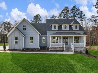 New construction Single-Family house 216 Ewing Way, Dacula, GA 30019 Camellia- photo 0