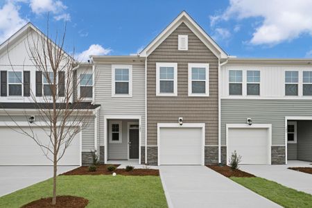 New construction Multi-Family house 123 Tree Moss Ct, Rolesville, NC 27571 plan Carson II - image