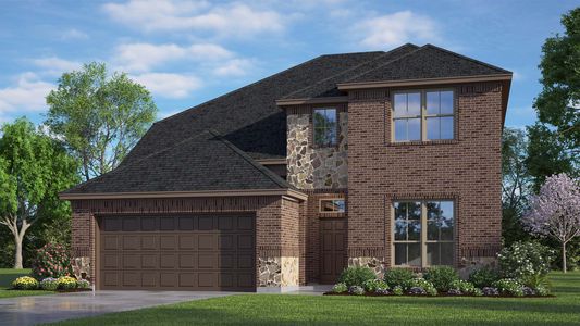 New construction Single-Family house 1113 Turtle Hill Ln, Crowley, TX 76036 Concept 2492- photo 0