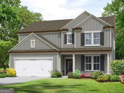 New construction Single-Family house 49 Edith Ct, Statham, GA 30666 plan The Landon - image