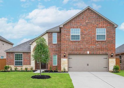 New construction Single-Family house 13817 Starboard Reach Drive, Santa Fe, TX 77510 - photo 0