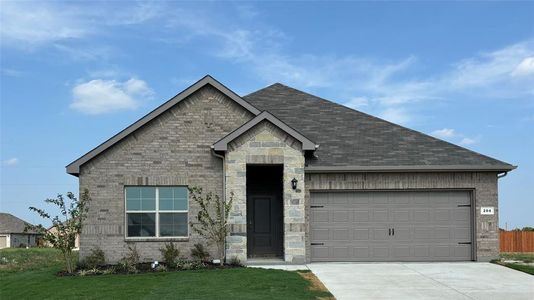 New construction Single-Family house 204 Tyler St, Grandview, TX 76050 NATCHEZ- photo 0