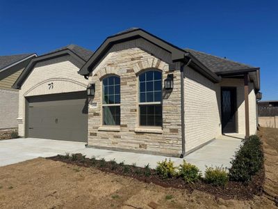 New construction Single-Family house 5900 Carmona Trl, Fort Worth, TX 76123 plan Messina - image 2
