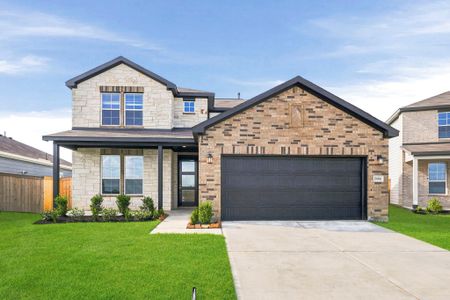 New construction Single-Family house 29006 Fig Vine Dr, Waller, TX 77484 plan Lassen - image