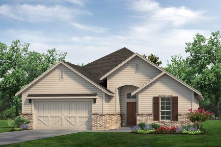 New construction Single-Family house 1329 Frio Dr, Springtown, TX 76082 plan Burnett - image