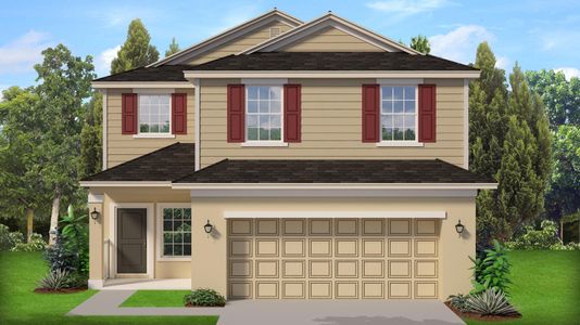 New construction Single-Family house 11632 Grace Rd, Weeki Wachee, FL 34614 plan 2202- - image