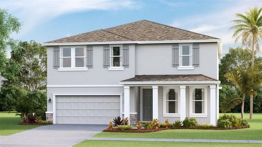 New construction Single-Family house 5731 Silver Feather Way, Palmetto, FL 34221 Hemingway- photo 0