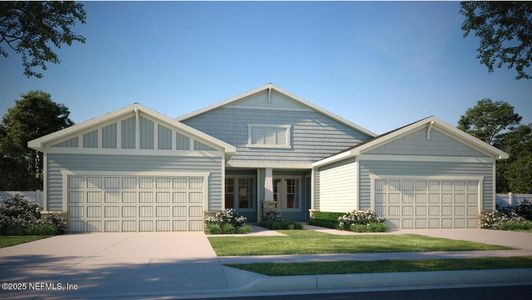 New construction Townhouse house 4432 Sun Garden Dr, Jacksonville, FL 32257 - image