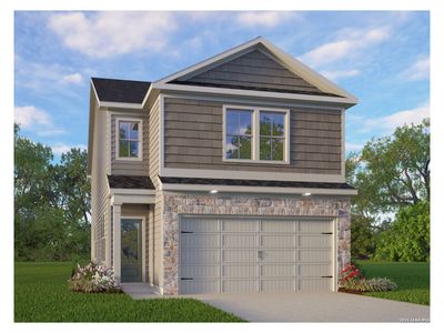 New construction Single-Family house 1018 W Loop 1604 N, Unit 302, San Antonio, TX 78251 plan The Florence B - image