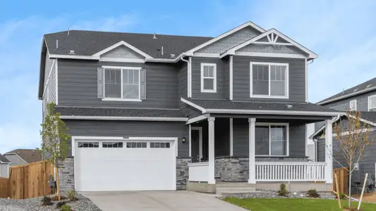New construction Single-Family house 13986 Beebalm Trl, Parker, CO 80134 plan Hennessy - image
