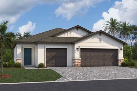 New construction Single-Family house 274 Lakeside Breeze Wy, Lehigh Acres, FL 33936 plan Captiva - image