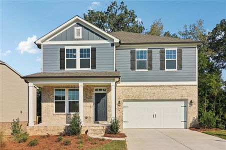 New construction Single-Family house 7276 Eton Lane, Locust Grove, GA 30248 Hampstead- photo 0