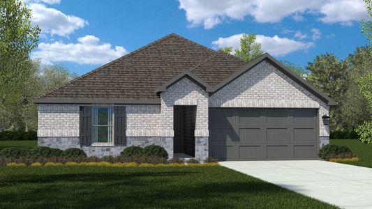 New construction Single-Family house 138 Sandstone Cir, Granbury, TX 76048 plan Bellvue - image
