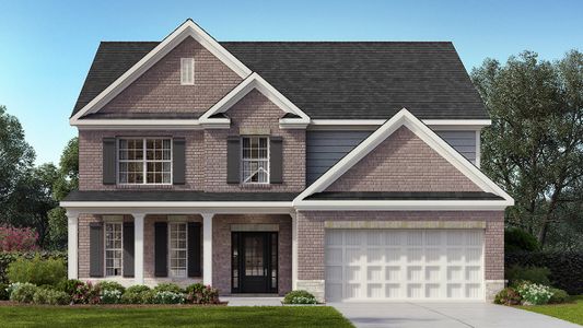 New construction Single-Family house 1197 Holland Rd, Powder Springs, GA 30127 plan Lynbrook - image